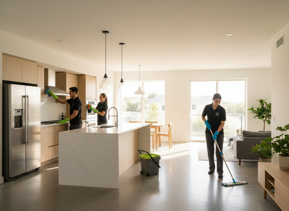 Brizantha cleaning team in action
